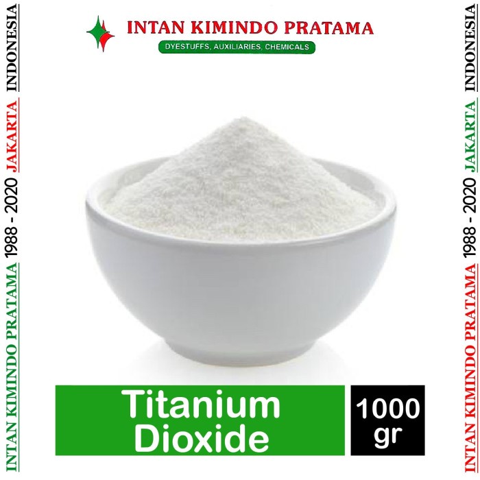 

```````] Pemutih makanan food grade, Titanium Dioxide, Tio2 (1 kg)