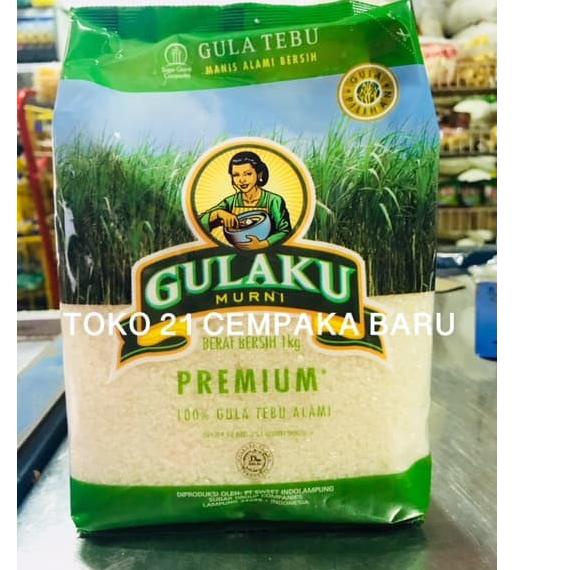 

Best Product Gulaku Murni Premium Hijau 1 KG | Gula Tebu Putih Pasir Manis 1KG 1000g 1000 gram Gulaku Murah Promo