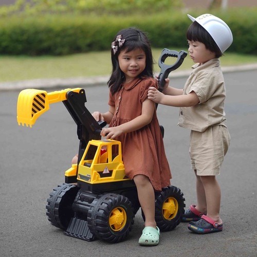 MAINAN ANAK MOBIL DORONG ESKAVATOR SHP SBS 712
