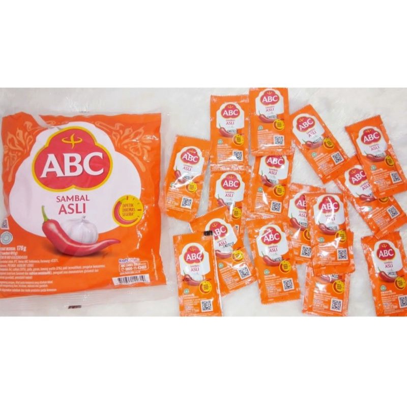 

saus ABC stik 4 pak.isi 88 saset