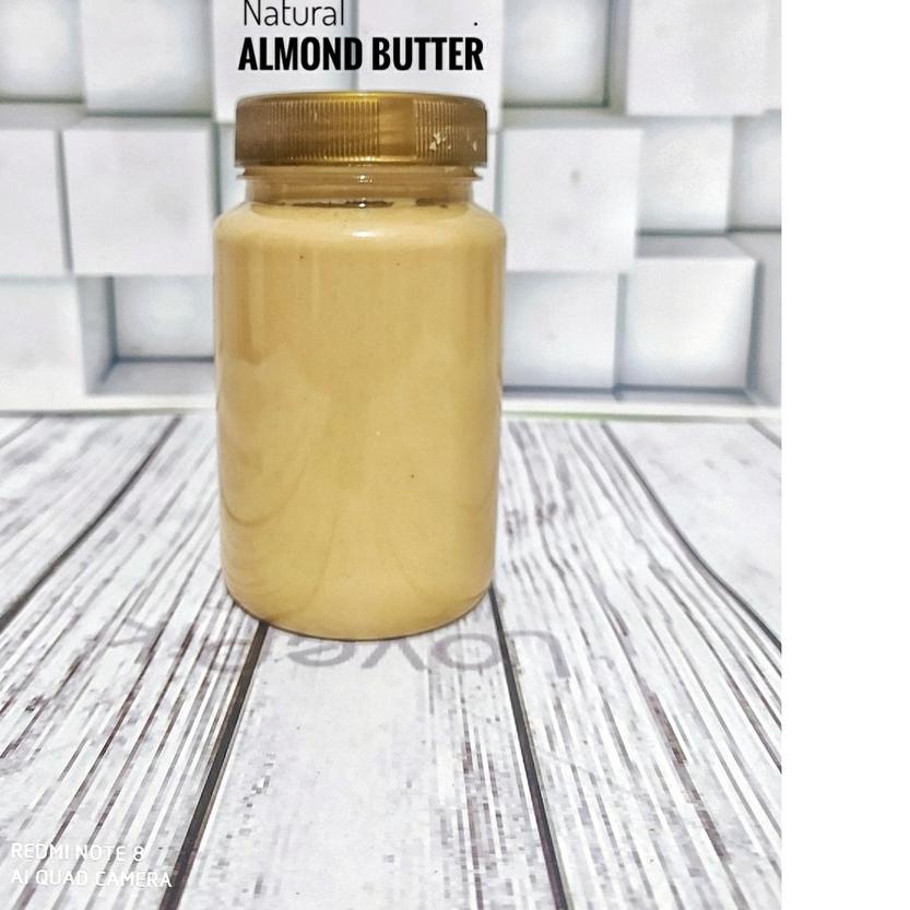 

✿ Natural Almond Butter 300gr - Creamy / Crunchy, Selai Almond ➾
