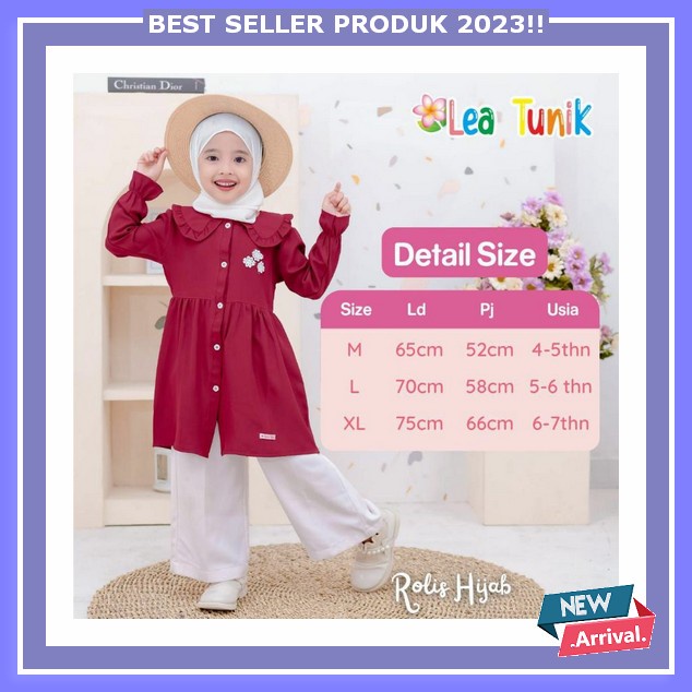 Baju Setelan Muslim Anak Perempuan Usia 8, 9, 10, 11, 12 Tahun Terbaru / Prilly Set 3In1 Terbaru / B