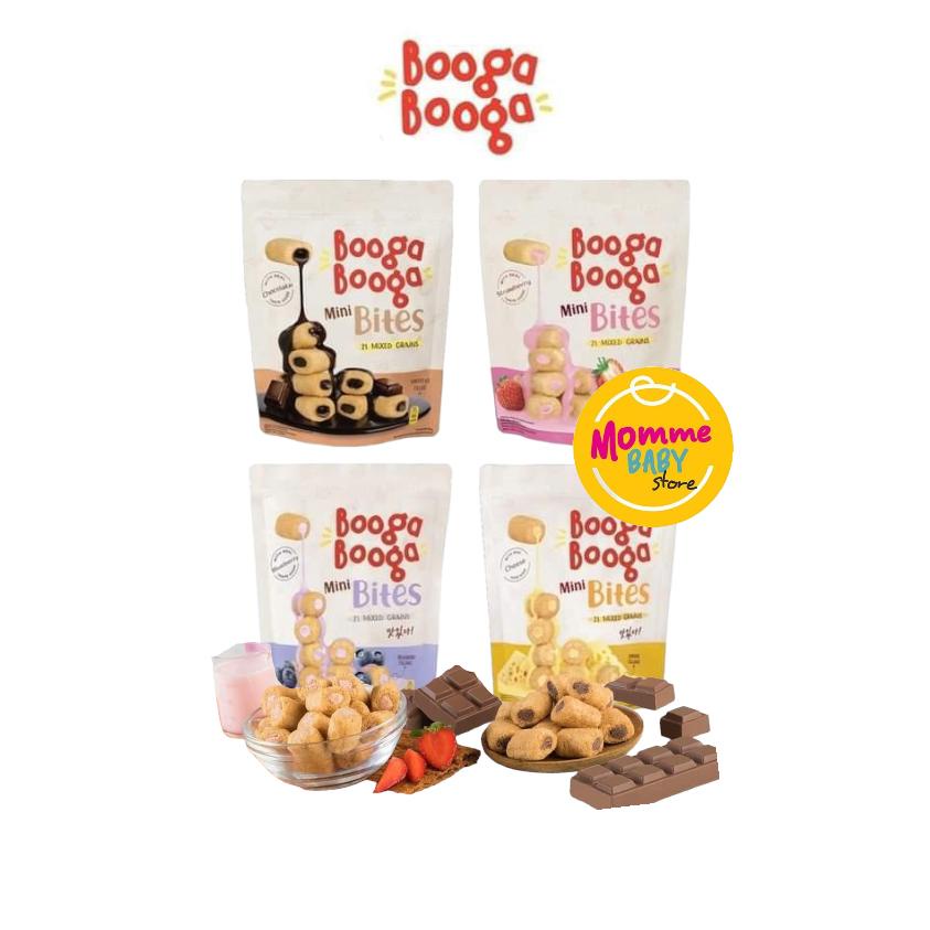 Booga Booga Roll Rol Mini Bites Camilan Anak Snack Anak Snack Dewasa Snach Gurih Snack Manis Snack Sehat Enak Beberoll Dewasa 80 gram BPOM Snack Dari Korea Camilan korea