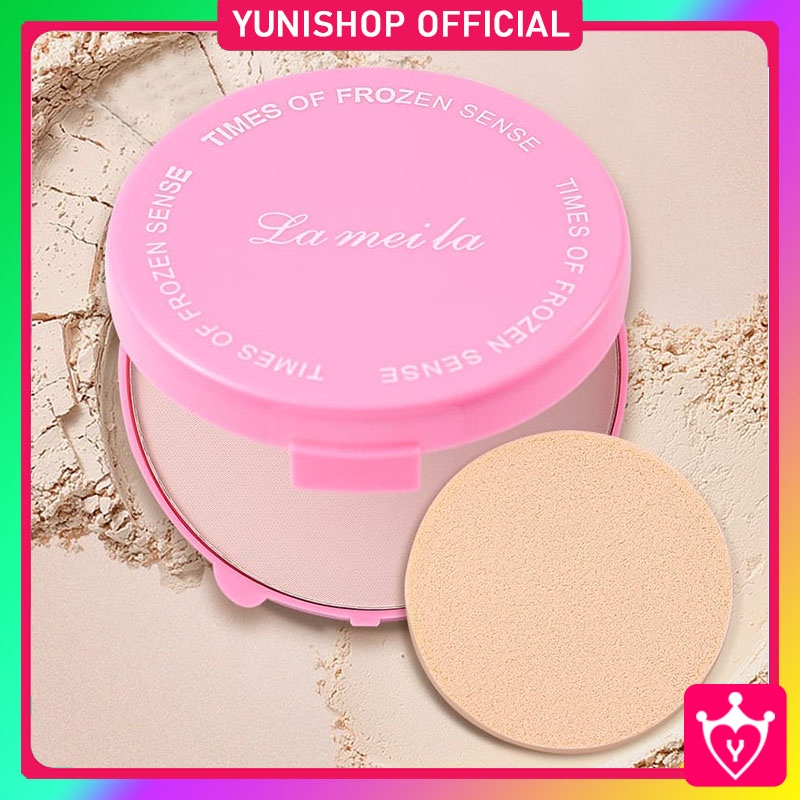 LAMEILA Bedak Padat Pressed Mineral Powder LA200 / Make Up Powder Bedak Wajah Halus Penutup Pori-Pori / TS-66