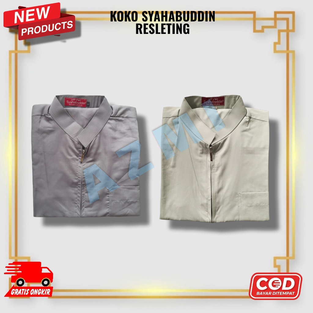 Promo Koko Syihabudin Yamani Resleting, koko taqwa syahabuddin Size M lengan panjang