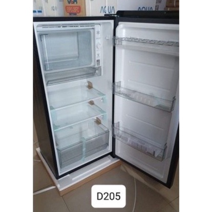 AQUA Kulkas 1 Pintu 165L Big Freezer 71 Watt AQR-D205 D205 MDS D205MDS
