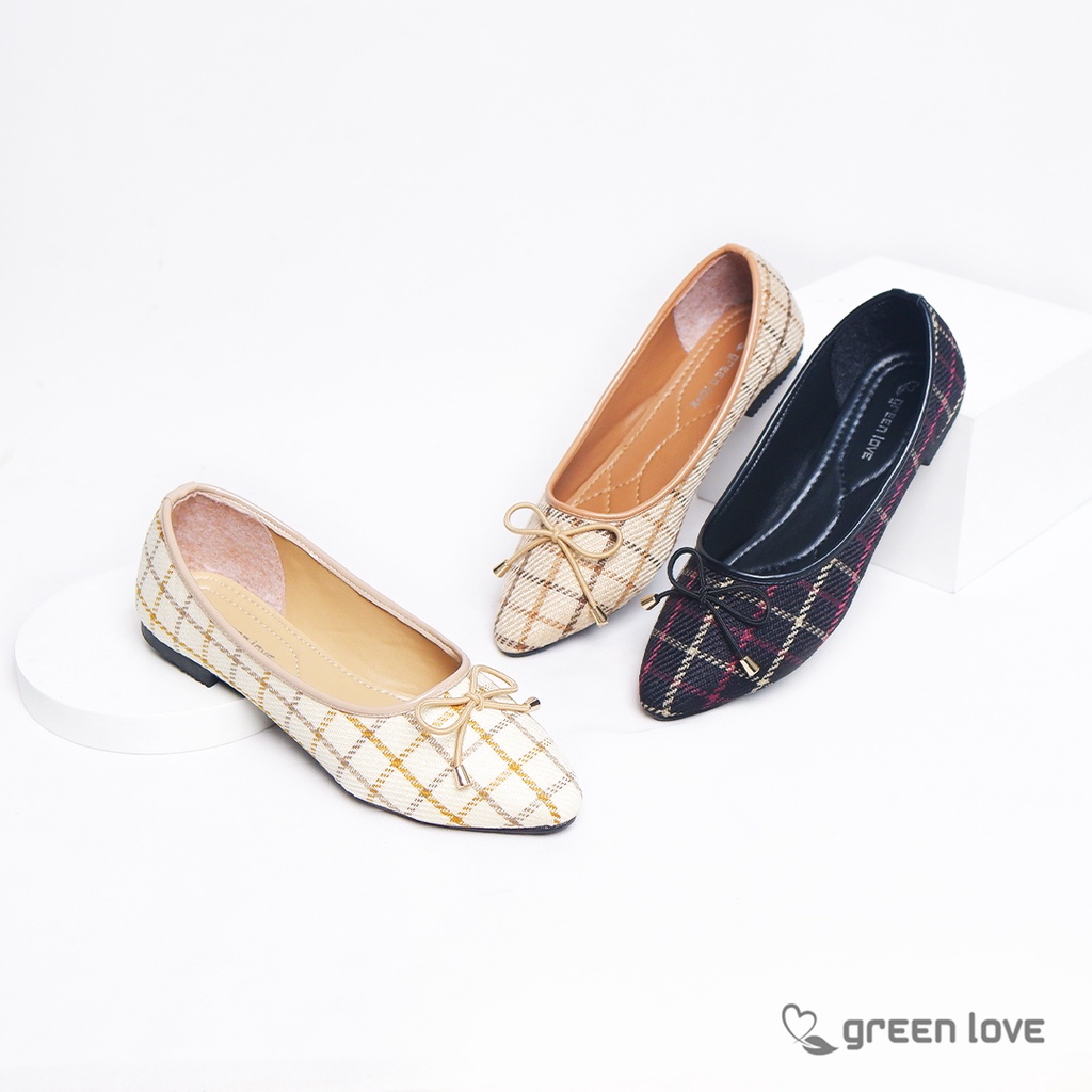 Green Love Sepatu Flat GRACE