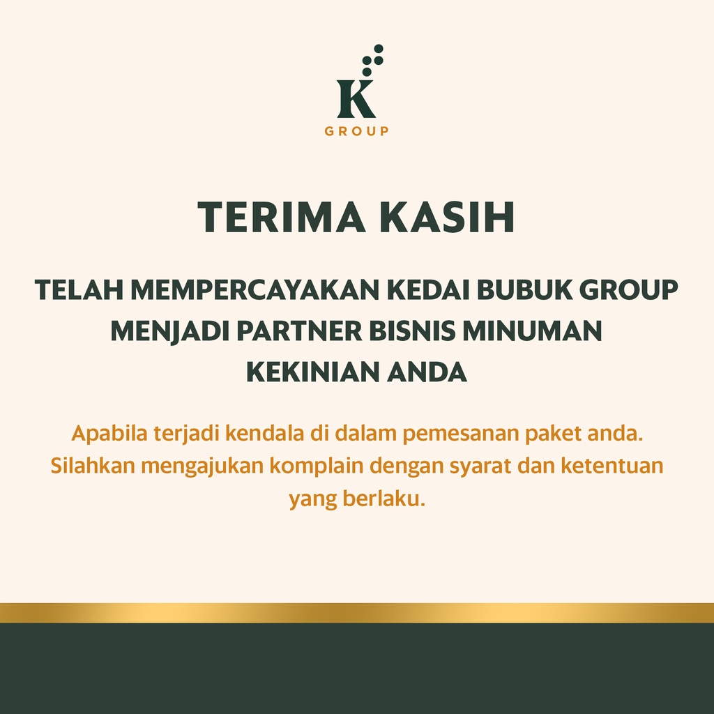 

Ay00! Powder Thai Tea Bubuk Minuman Bubble Drink Javaland 1 kg