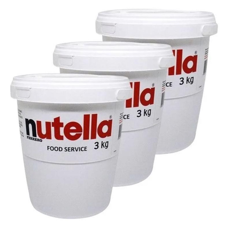 

Nutella Selai Spread 3Kg Ed. Juni 2025, instan same-day only