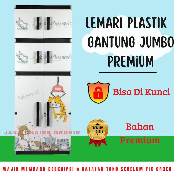Lemari Plastik Jumbo Miami Orlando Lemari Anak