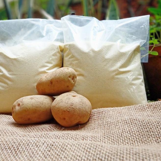 

☆ Tepung Kentang Flakes Halal Dari Jerman 1 kg / 1000 gram Long Potato ☏