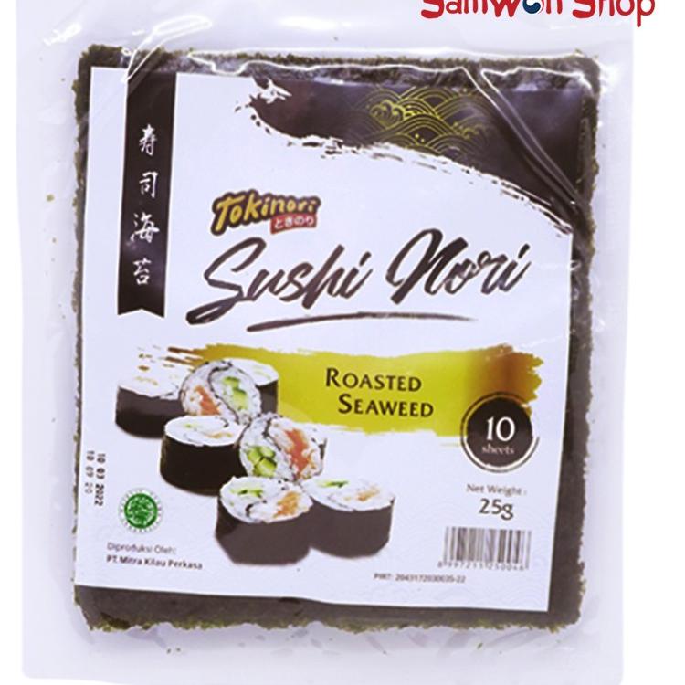 

Super dealK0w0V TOKINORI SUSHI NORI ROASTED SEAWEED 10 SHEET 23 GR - SNACK RUMPUT LAUT