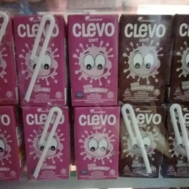 

susu clevo coklat atau strawbery 115ml