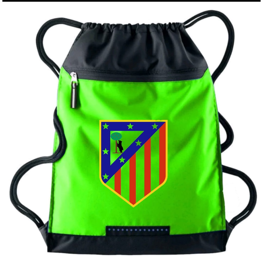 Tas serut Olahraga Gymsack Sepak bola - Tas serut Waterproof Atletico Madrid