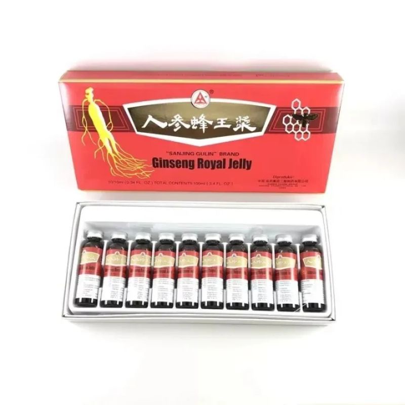 Ginseng Royal  Sanjing Gulin Brand ROYAL JELLY SANJING GULIN BRAND GINSENG ROYAL JELLY / RENSHEN FEN