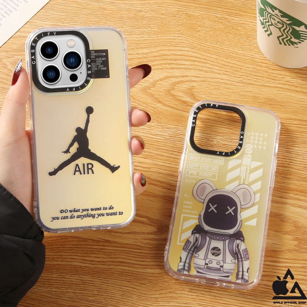 PREMIUM SOFT CASETIFY BUNGLON JORDAN STARBUCKS VIVO Y21 S Y21A Y33 S Y33 T Y16 Y35 Y22  MOTIF NASA OFF WHITE EFEK Softcase Soft Case Silikon Silicone Jelly Hardcase