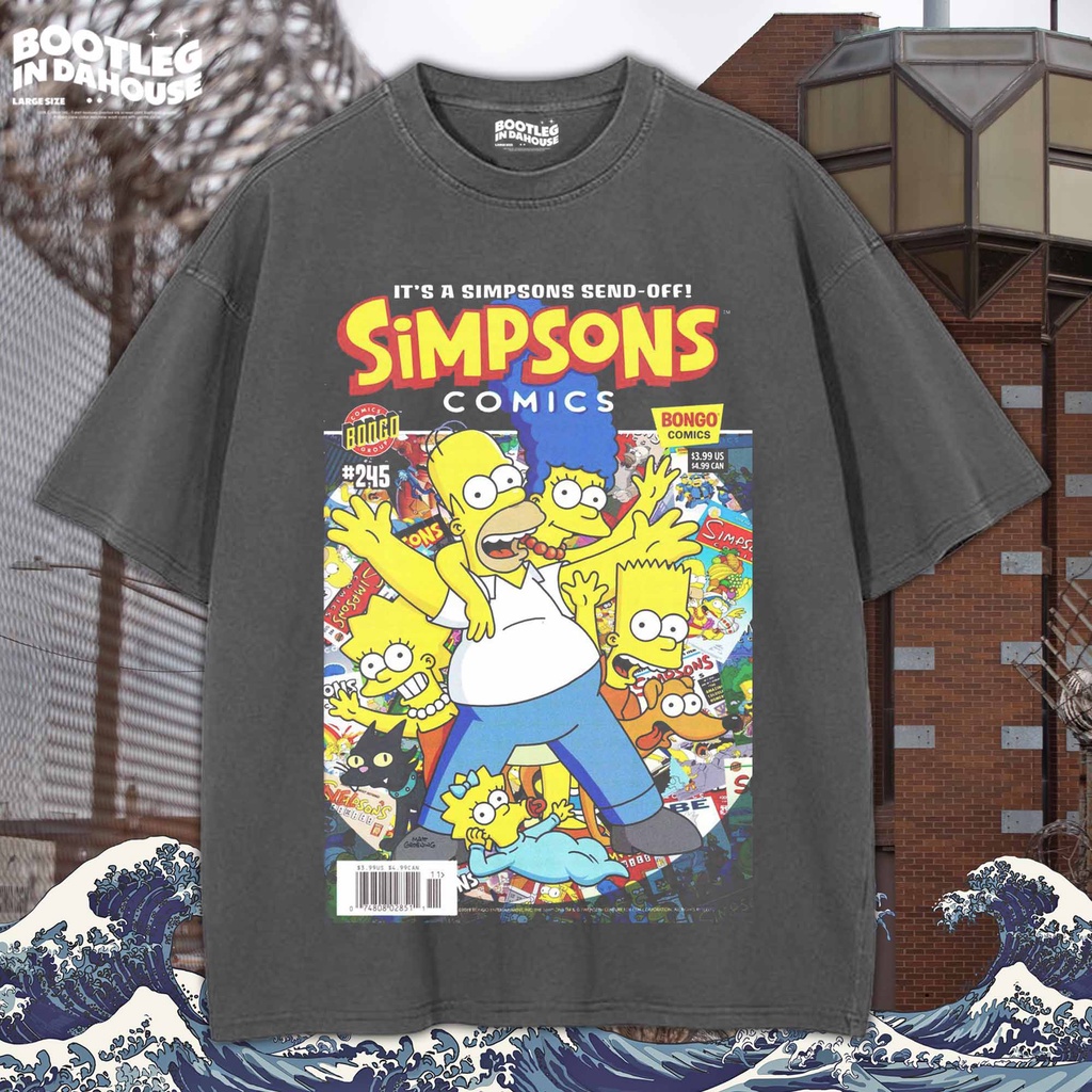 THE SIMPSONS Oversize T-shirt / Kaos Oversize THE SIMPSONS