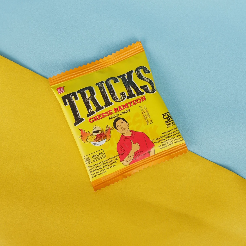 

Tricks Cheese Ramyeon Baked Potato Snack 12gr