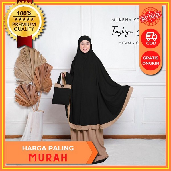 Mukena Bali Tasik - Mukena Renda Rayon Dewasa Motif Amelia Mukena Traveling Mini Pouch Mukenah Dewas