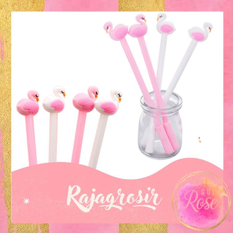 

ℛ - S5616 Pena 3D Karakter Flaminggo Lucu / Pulpen Gel Karakter Burung Bangau Lucu / Pena Motif Angsa Gel Cair / Alat Tulis Kantor / Alat Tulis Sekolah / Pena Karakter Lucu
