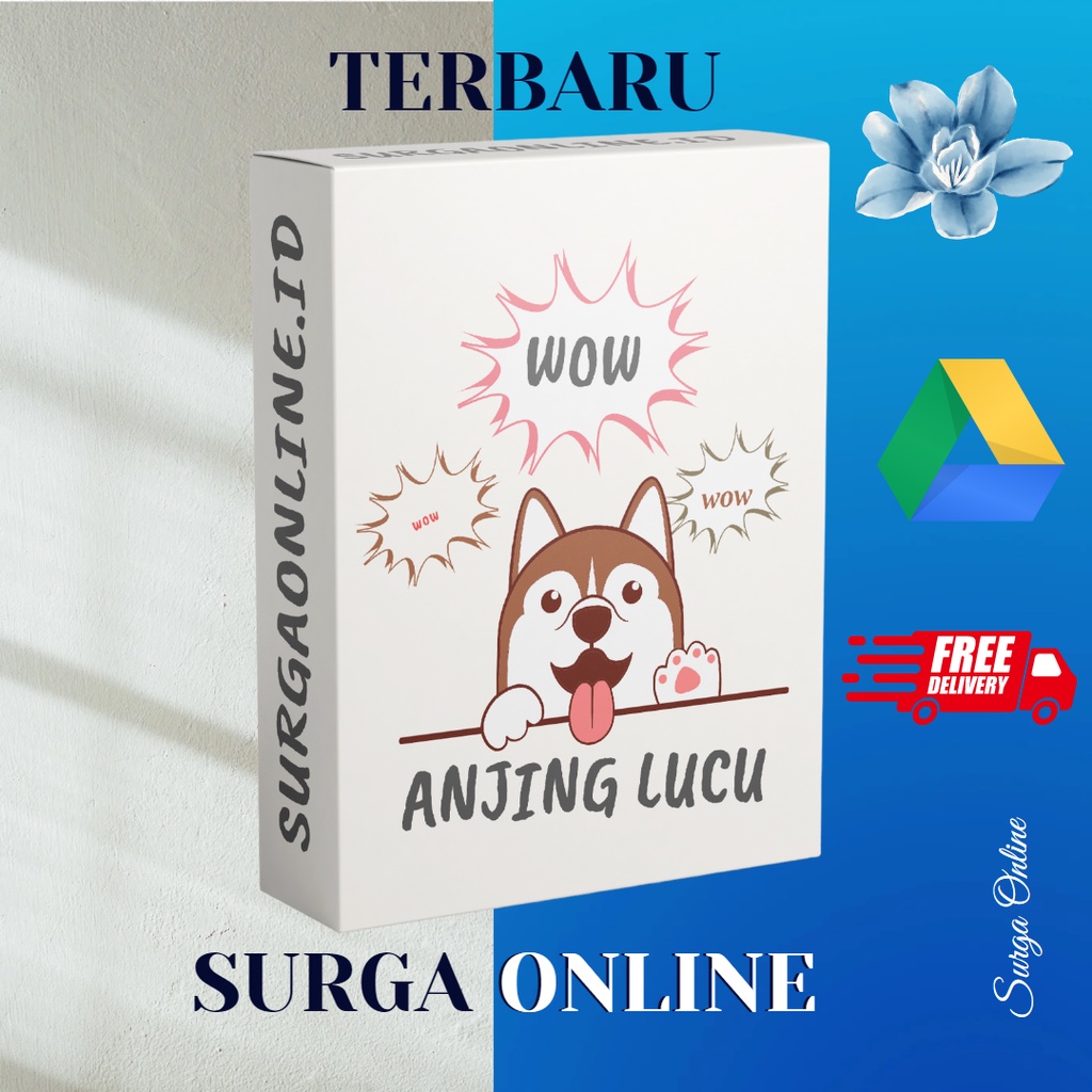 Video Anjing Lucu Viral Siap Upload Sosial Media 1200 ++ Video Terlaris 2023