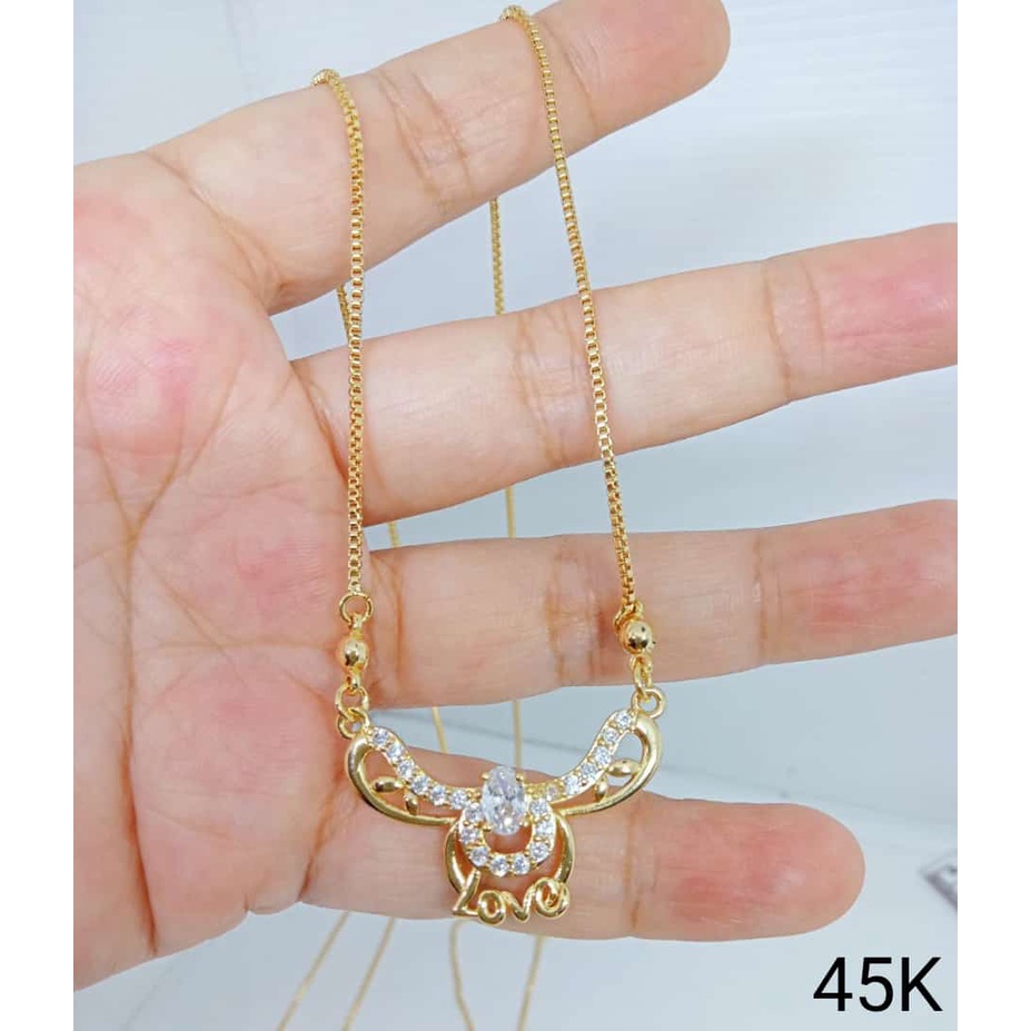 KALUNG KOYE PERHIASAN IMITASI LAPIS EMAS