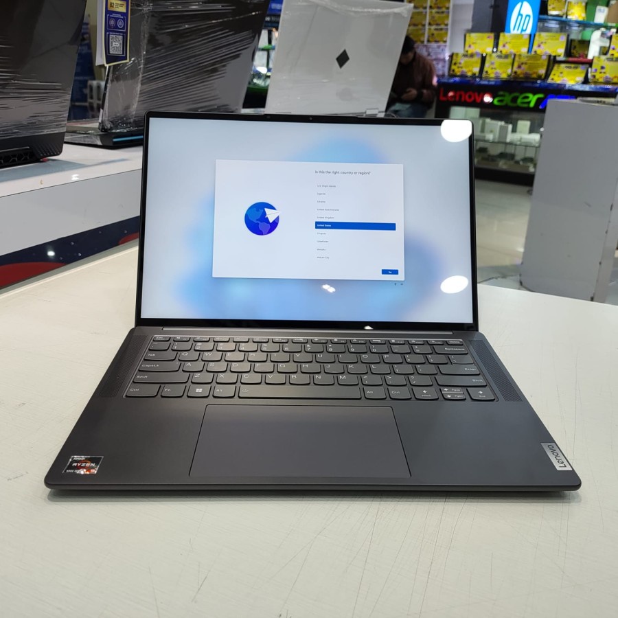 LAPTOP GAMING TIPIS Lenovo Ideapad Slim 7 Pro X RYZEN 9 32GB RTX3050