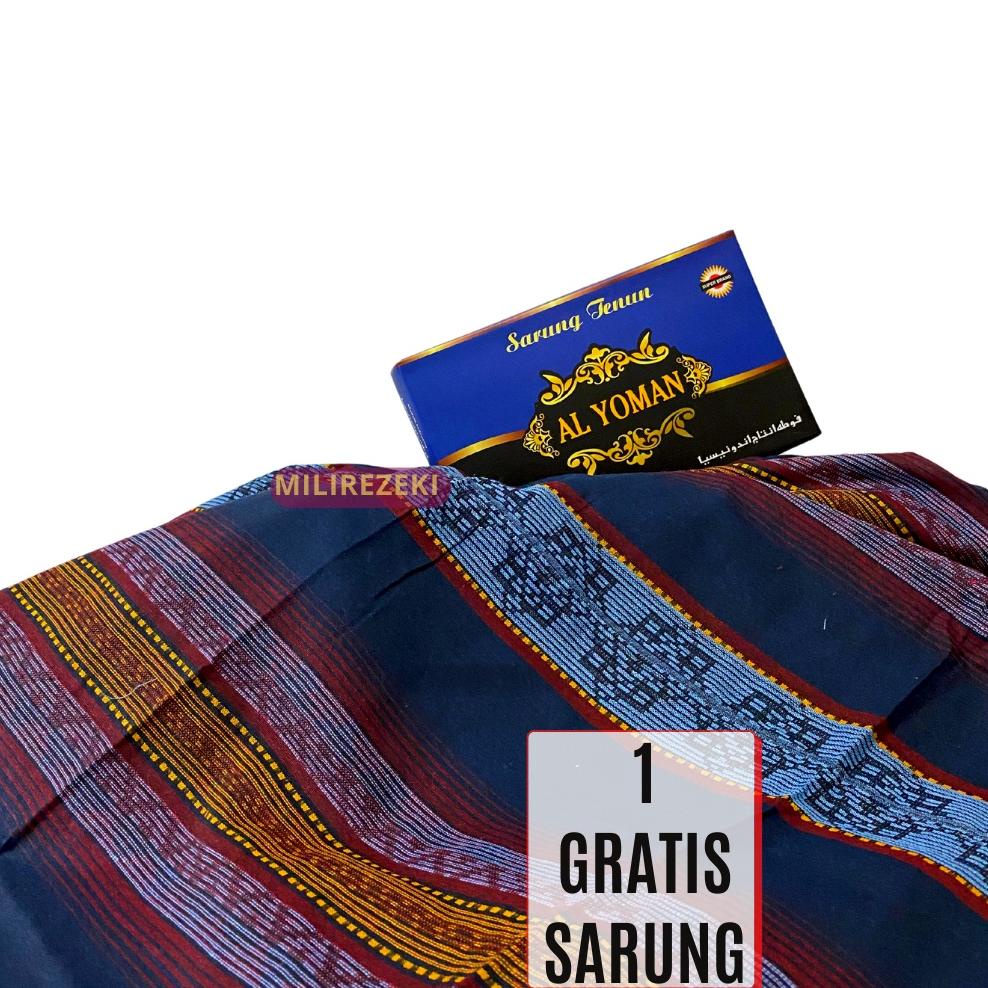 SPESIAL Sarung Yoman Dewasa Motif Tenun Fashion Muslim Pria "MNA.17Fe23ᴶ"