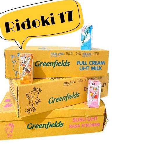 

✻ Susu UHT Greenfields 125ml Full Cream Strawberry Chocomalt karton dus isi 40 pcs ➥