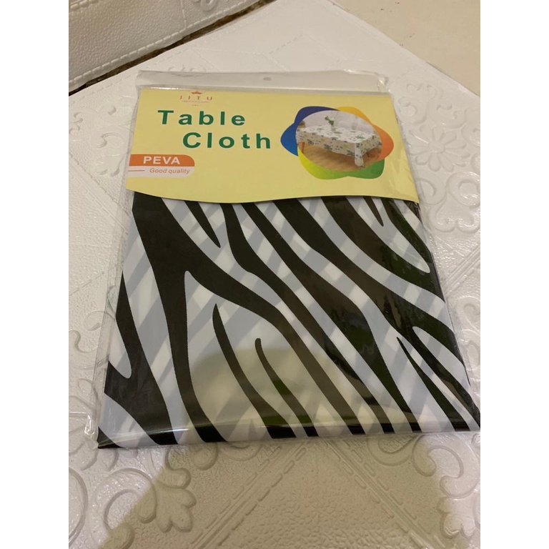 COD Taplak Meja Makan Ruang Tamu Anti Air Pvc Ukuran Besar 137 x 183 Motif Modern