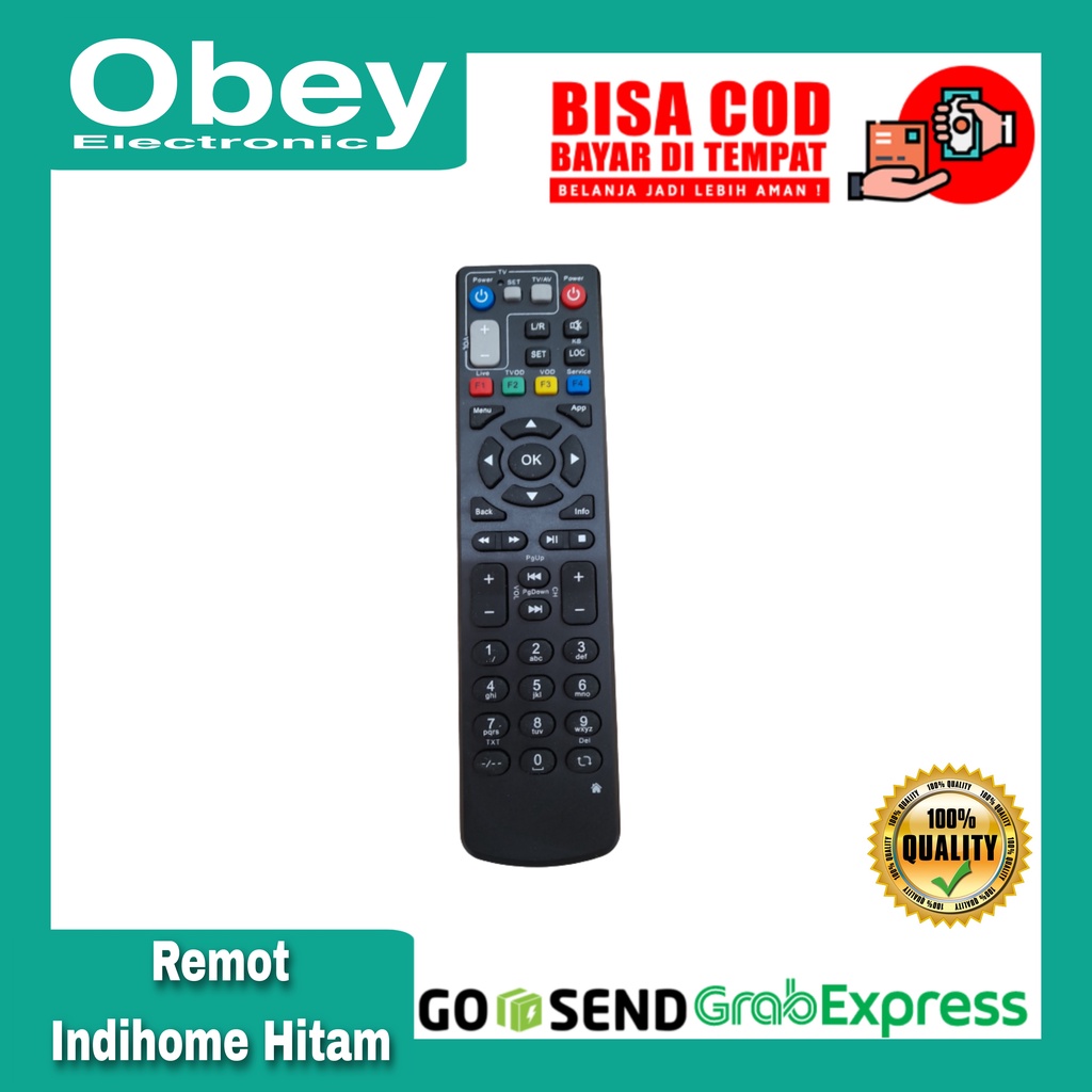 Remote Receiver Indihome Hitam