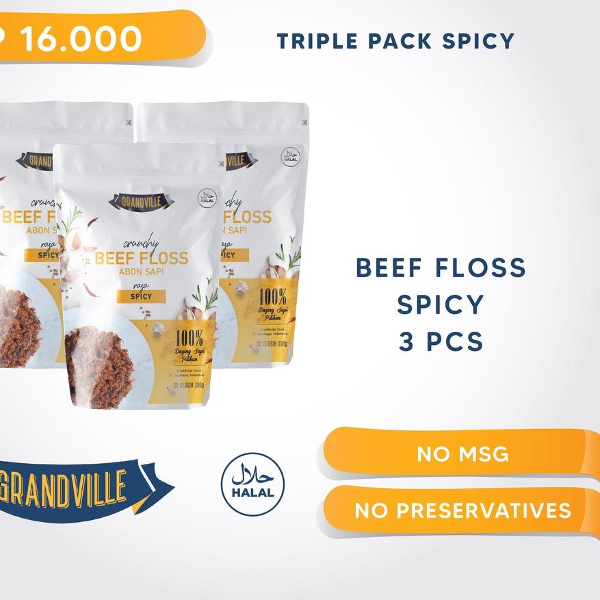 

♦ Grandville Abon SAPI Crunchy Triple Pack Spicy ✮