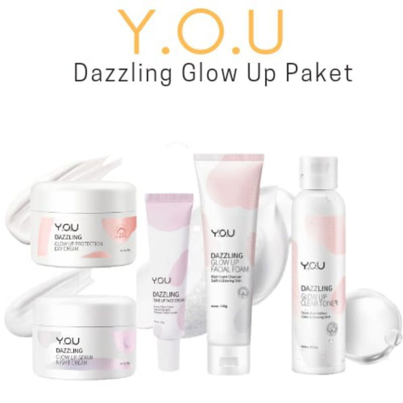 [BPOM][100%ORI&amp;READY]YOU Dazzling Glow Up Protection Day Cream 40 Gr | SPF 20 PA+ | Moisturizer
