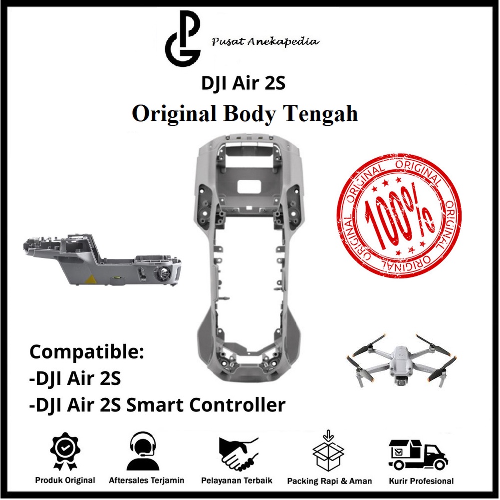 DJI Mavic Air 2S/2 Body Tengah - DJI Mavic Air 2S/ air 2 Middle Body Shell