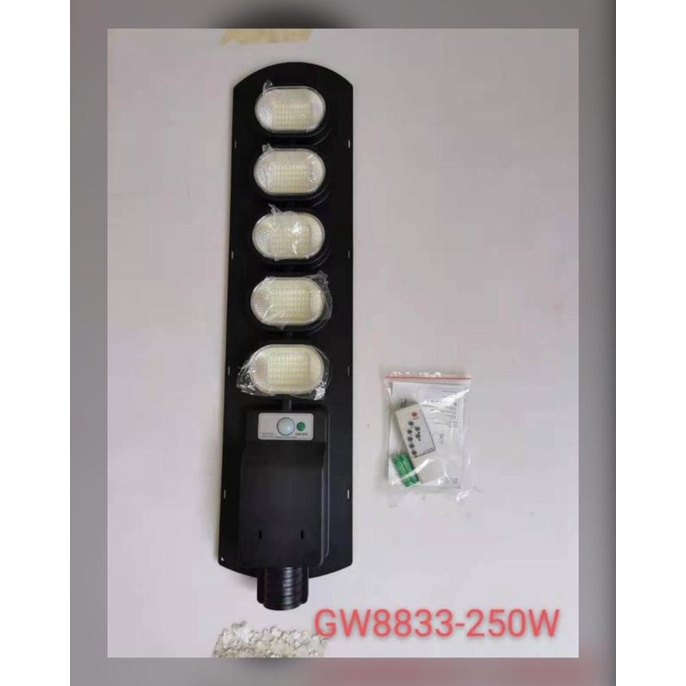 Lampu Jalan Led Solarcell 250Watt Pju Tenaga Matahari 250Watt Remote