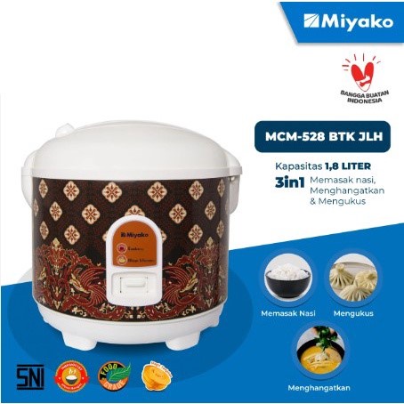 MAGIC COM MIYAKO MCM 528 BTK