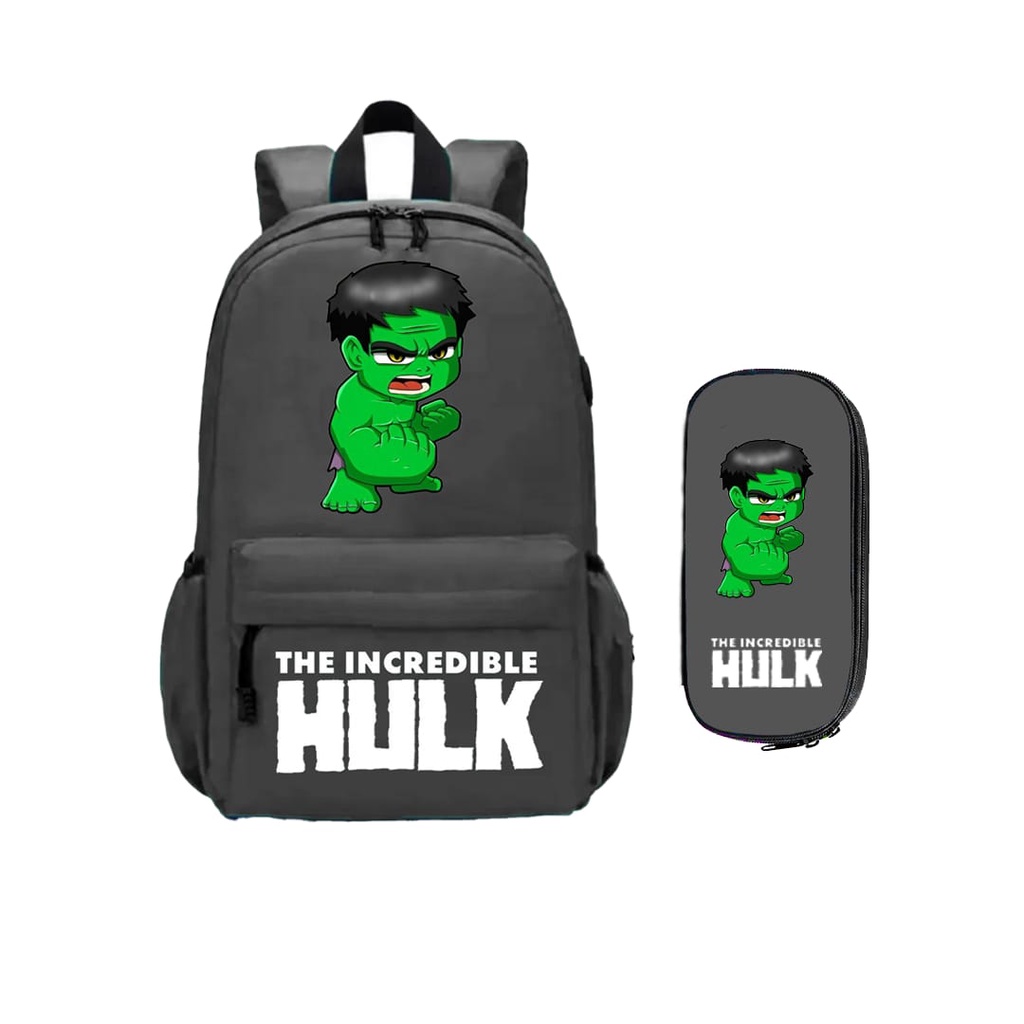TAS SEKOLAH ANAK-ANAK TERBARU RANSEL ANAK TK&SD ANAK LAKI-LAKI/TAS SEKOLAH MOTIF HULK