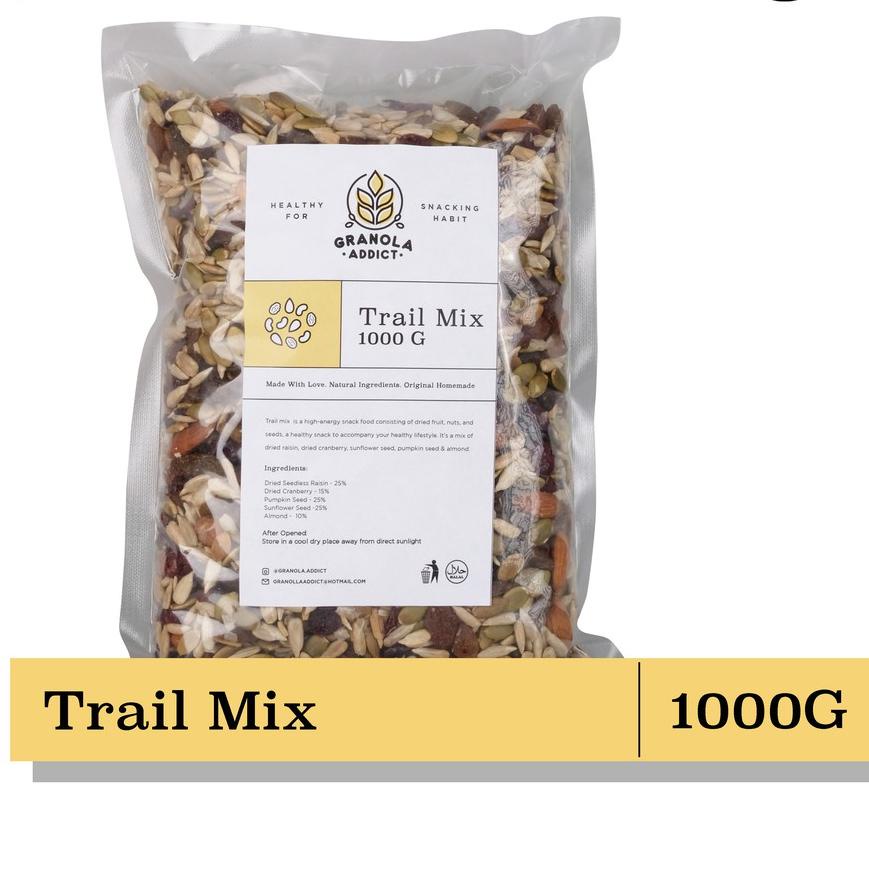 

➳ Granola Addict - Trail Mix (Sunflower, Pumpkin Seeds, Almond, Raisin, Cranberry) 1000G ✮