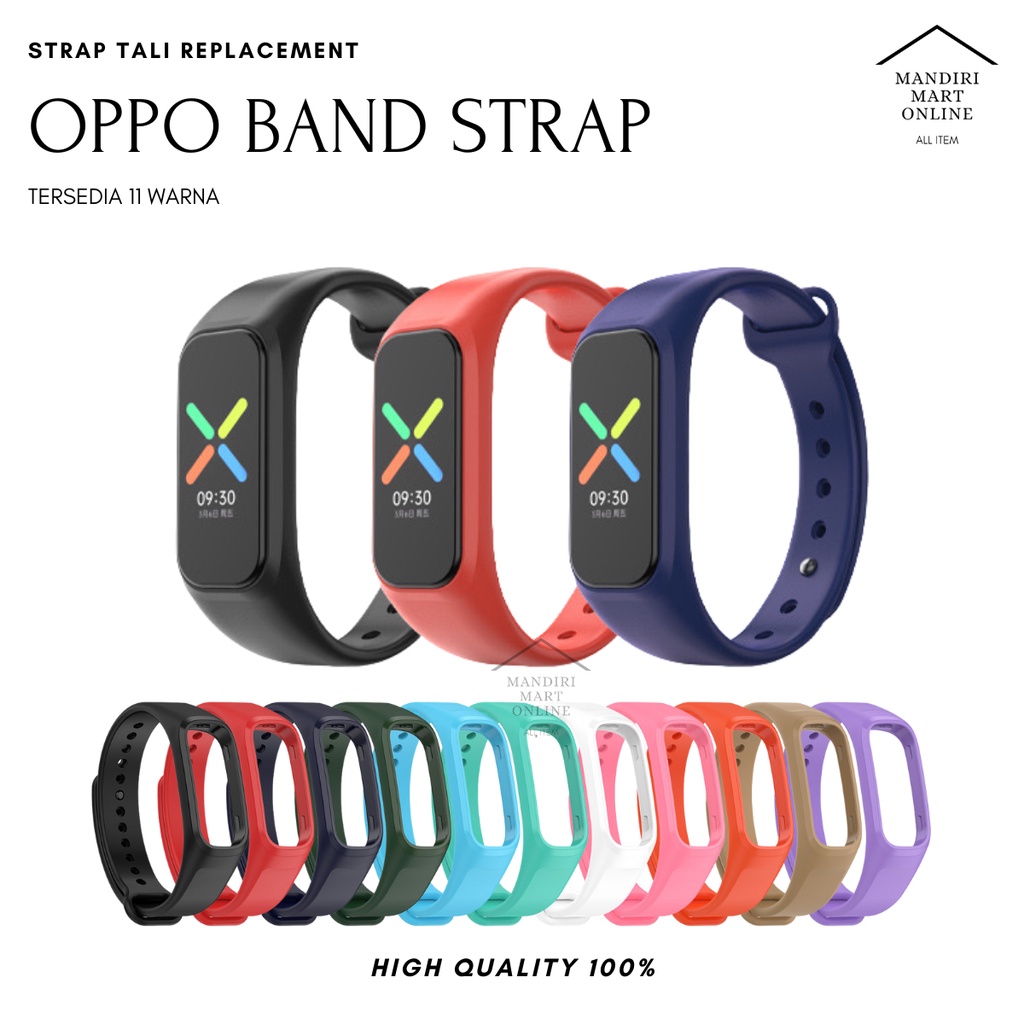 Strap Silicone Oppo band Tali Pengganti Oppo Band Bahan Silikon