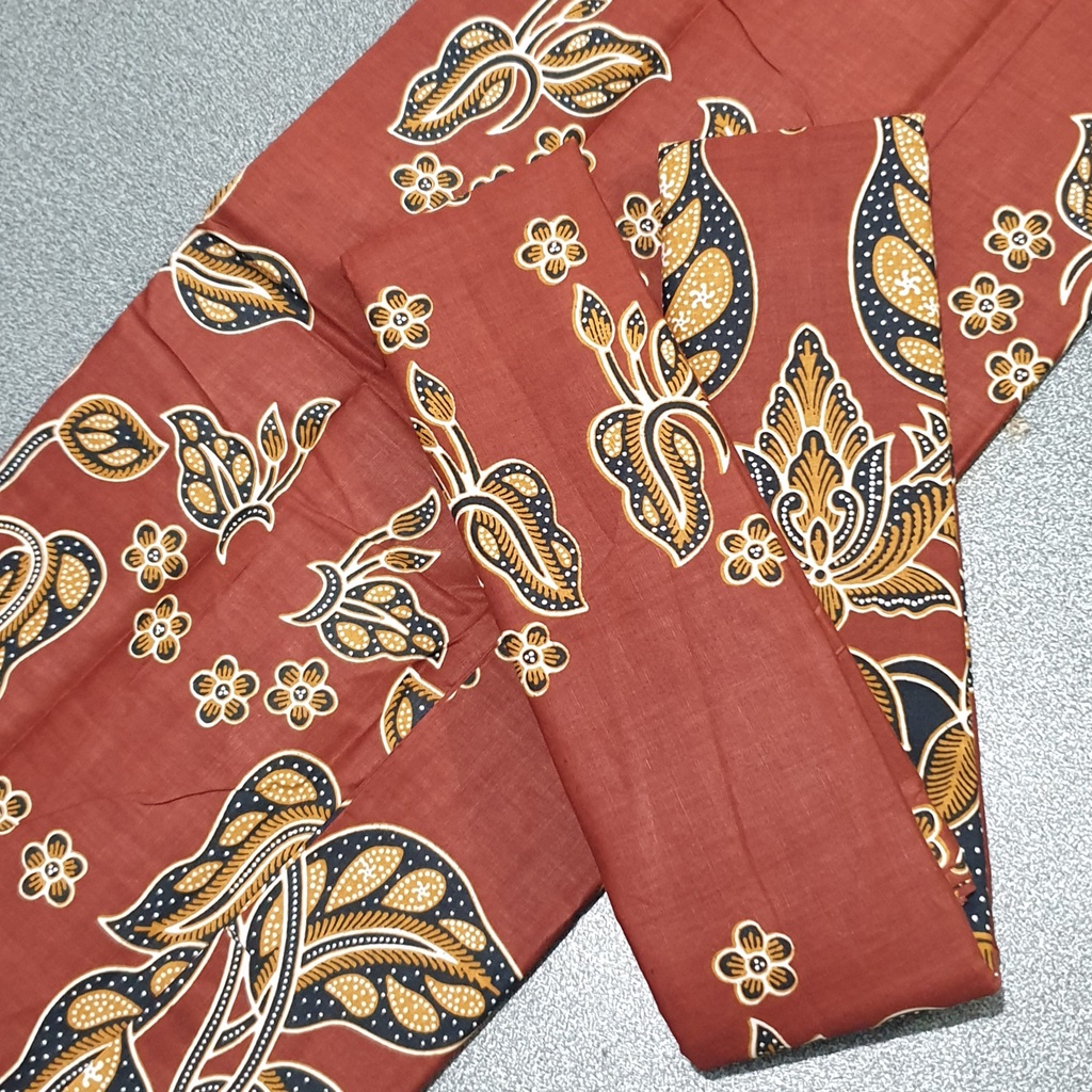 KAIN BATIK BANYUMAS PRINTING / KAIN BATIK BAHAN BAJU MOTIF JANDA BOLONG