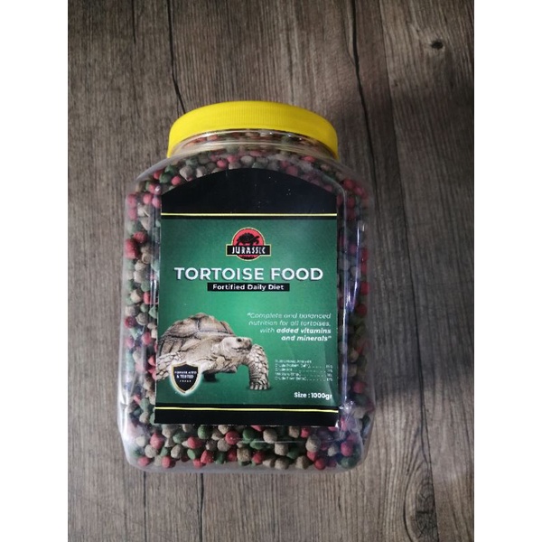 Jurrasic Tortoise Food 1kg makanan kura