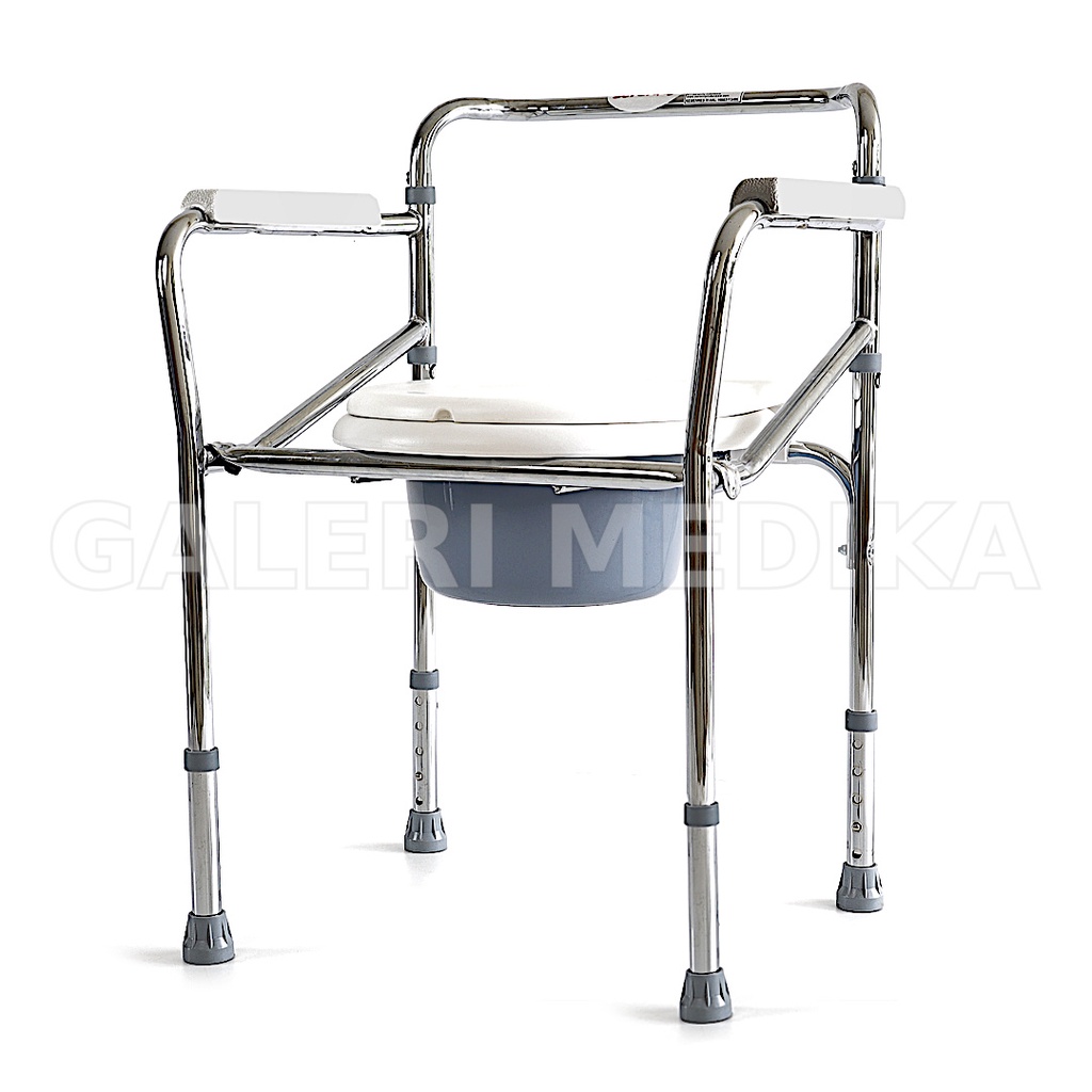 GEA FS894 Commode Chair Kursi BAB - Tanpa Roda / Kursi BAB Lipat GEA FS 894 / FS894