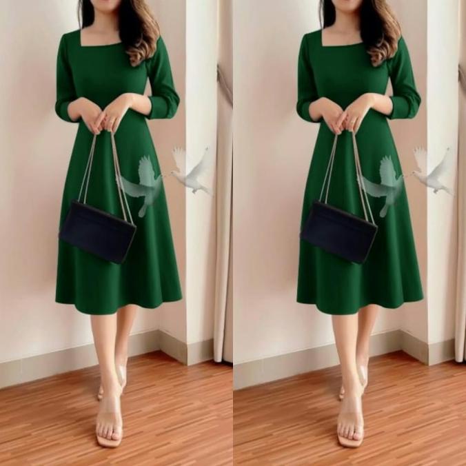 Dress Dahayu Jumbo Scuba ld110