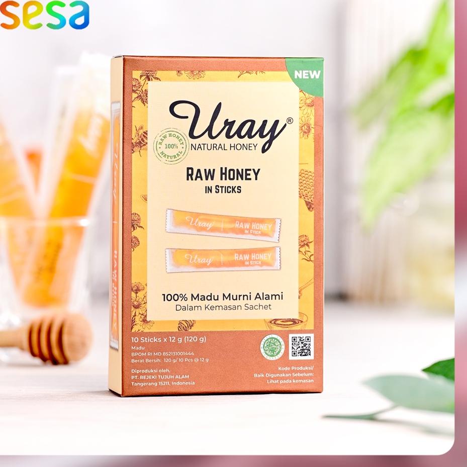 

Produk Terbatas Madu Uray Raw Honey Sticks 120 g