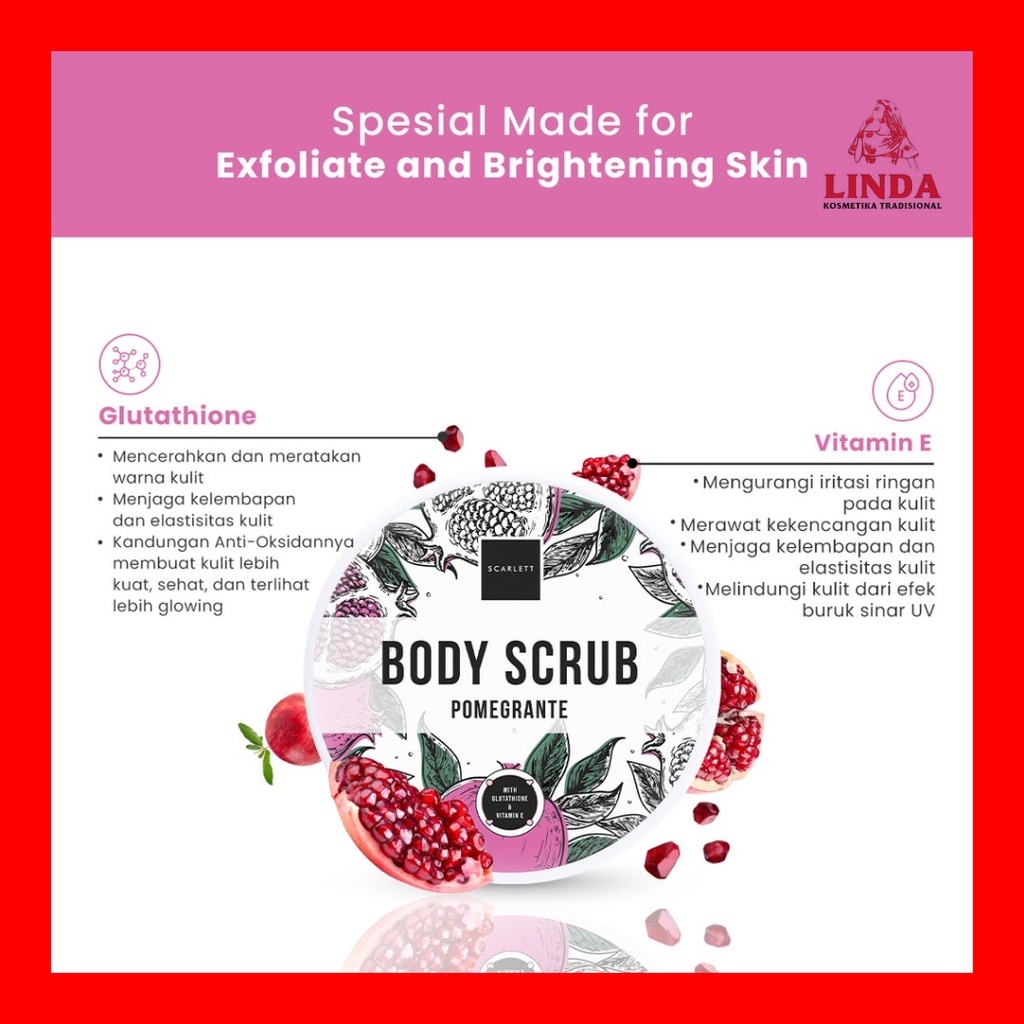 SCARLETT BODY SCRUB 250 ML