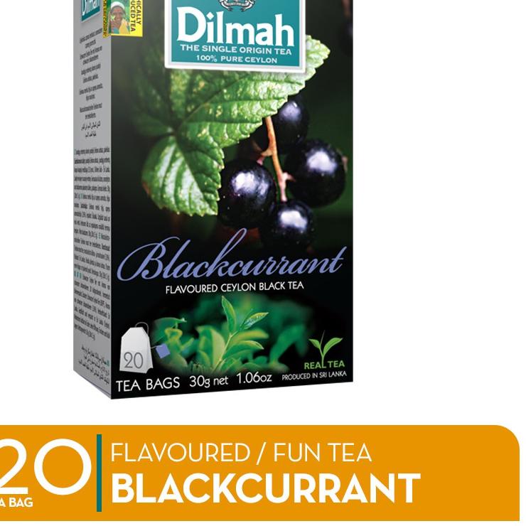 

✧ Dilmah Blackcurrant Tea - Teh Celup ☆