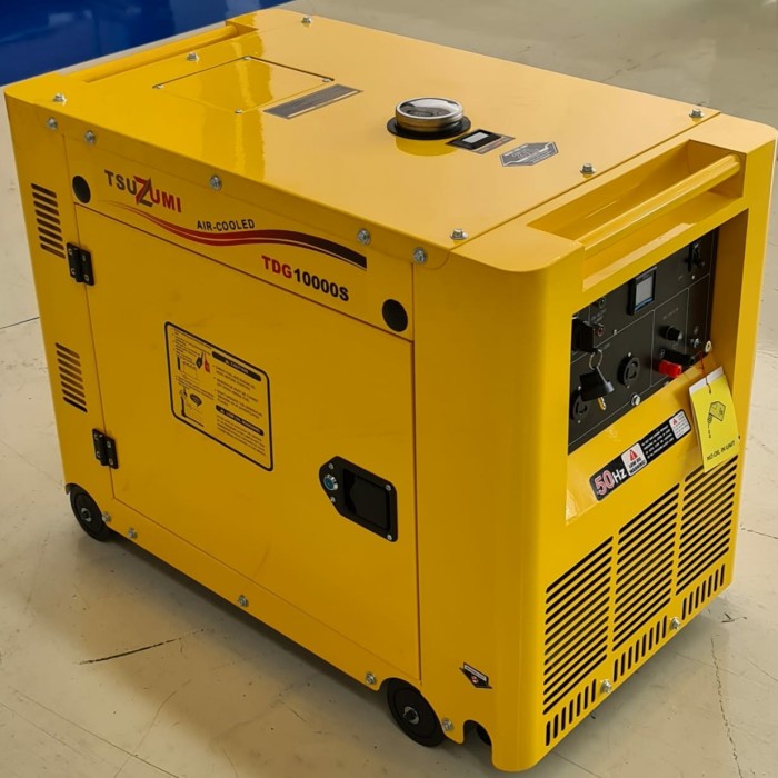 Silent diesel genset 7500 watt TDG 10000 S Tsuzumi Japan