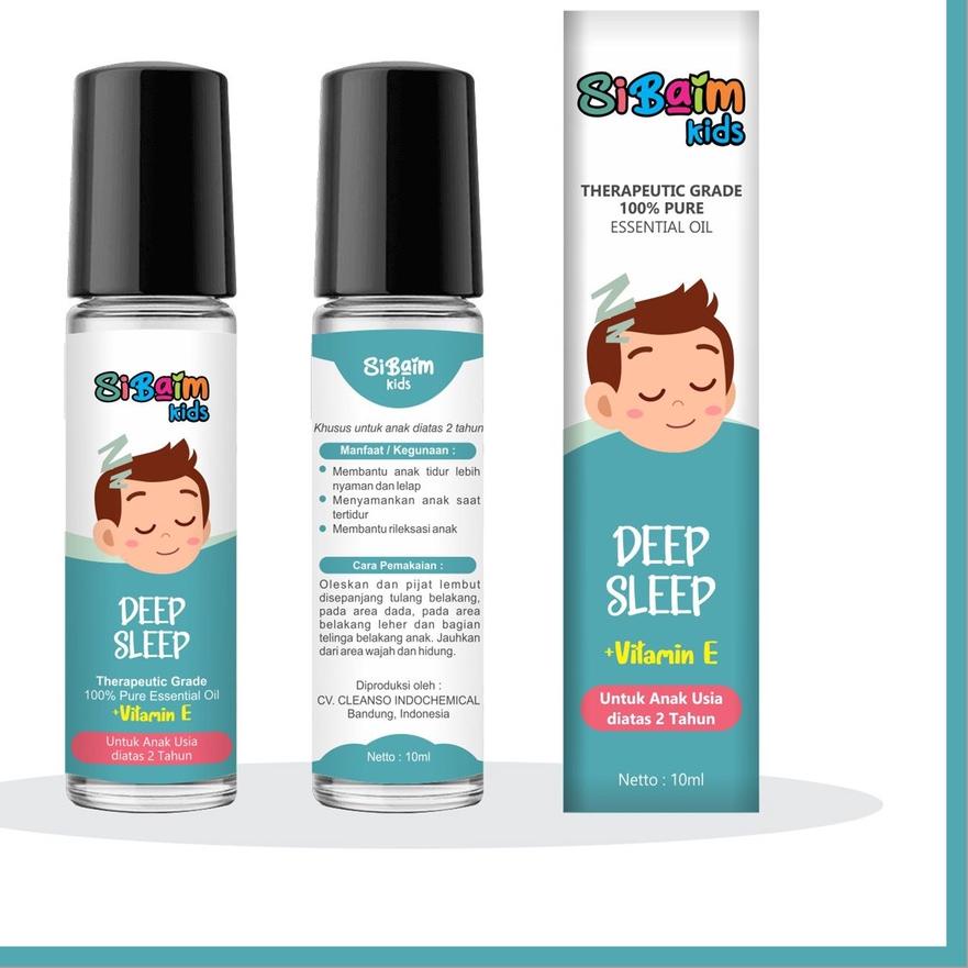 Ω Membuat Anak Tidur Lebih Nyenyak - SIBAIM KIDS DEEP SLEEP Essential Oil 10ml by psiko ➶