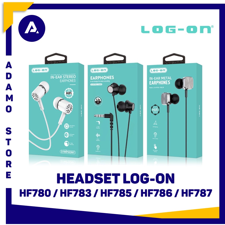 Headset / Earphone / Handsfree Log-On LO-HF780 Symphony HF783 Piano HF785 Violin HF786 Sonata HF787 Concerto
