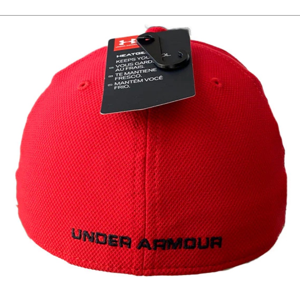 Topi UNDER ARMOUR UA Blitzing 3.0 Cap RED 1305036-600 Hat Original